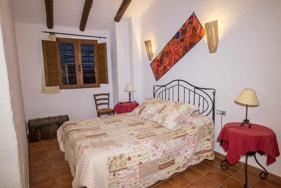 Gasthaus Casas Cueva El Mirador De Galera Exterior foto