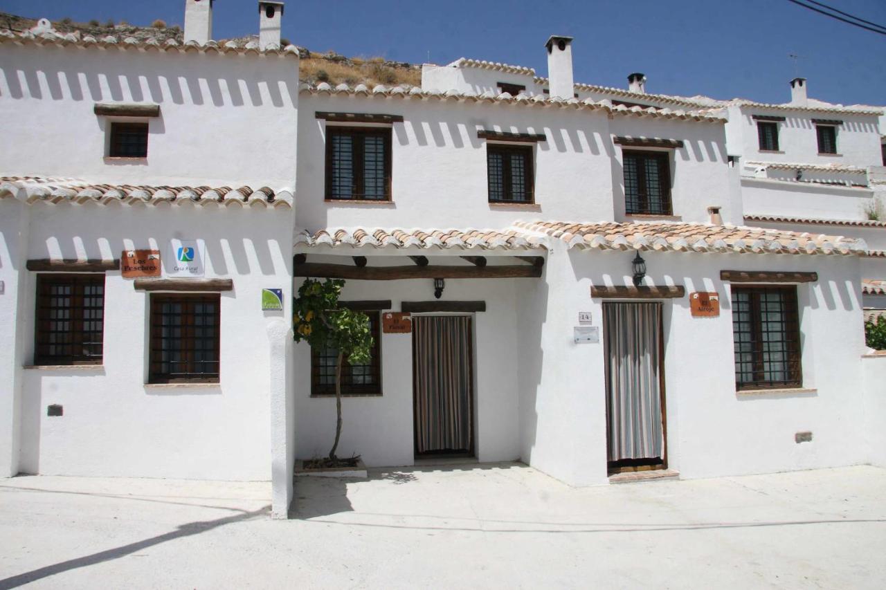 Gasthaus Casas Cueva El Mirador De Galera Exterior foto