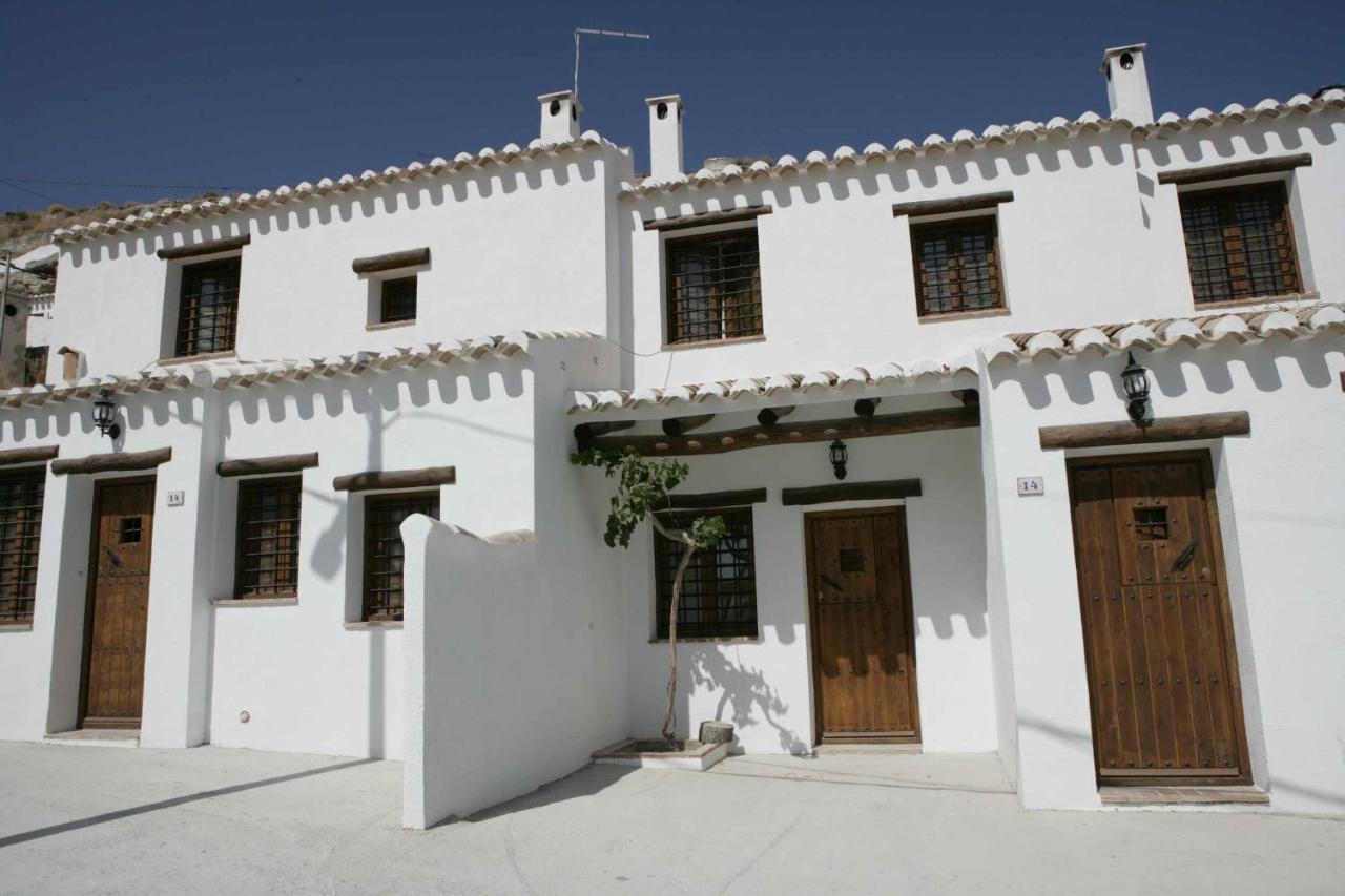 Gasthaus Casas Cueva El Mirador De Galera Exterior foto