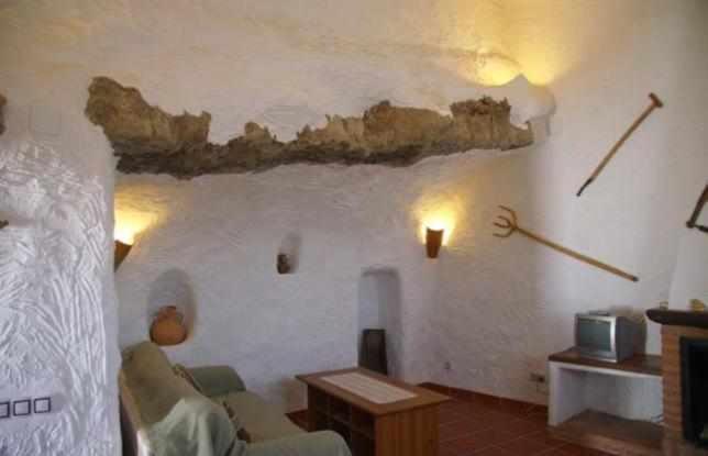 Gasthaus Casas Cueva El Mirador De Galera Exterior foto