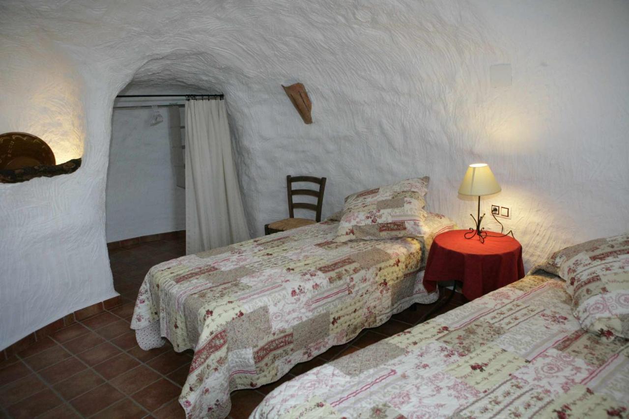 Gasthaus Casas Cueva El Mirador De Galera Exterior foto