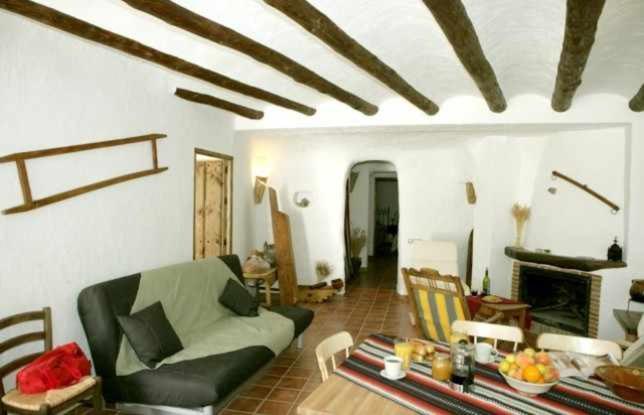 Gasthaus Casas Cueva El Mirador De Galera Exterior foto