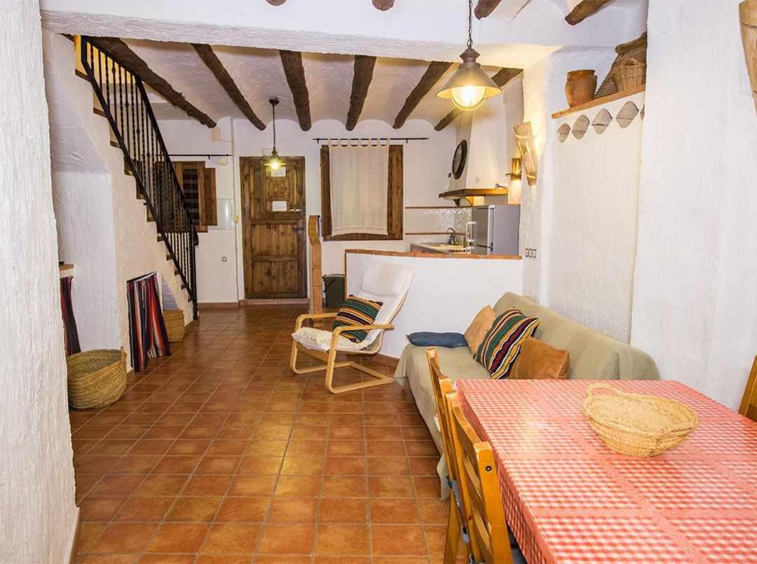 Gasthaus Casas Cueva El Mirador De Galera Exterior foto