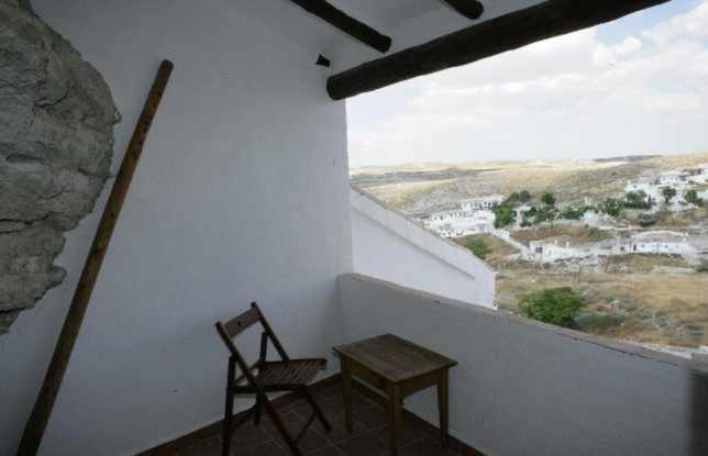 Gasthaus Casas Cueva El Mirador De Galera Exterior foto
