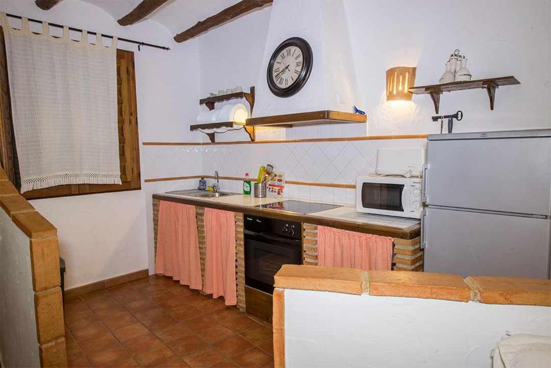 Gasthaus Casas Cueva El Mirador De Galera Exterior foto