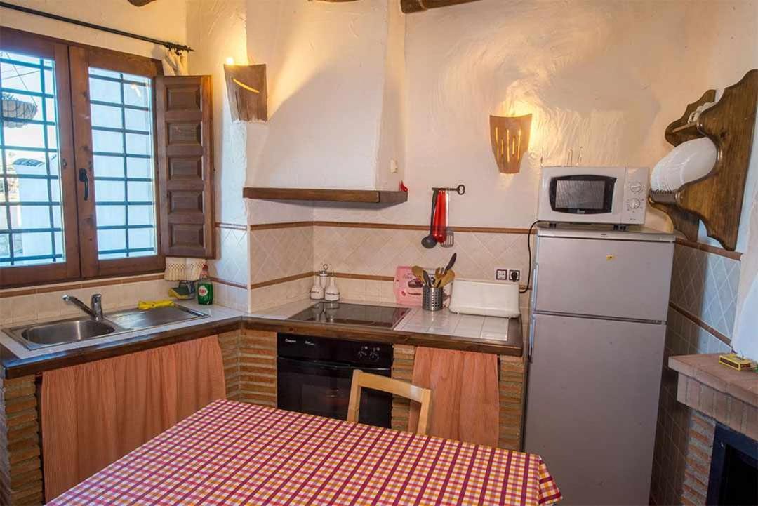 Gasthaus Casas Cueva El Mirador De Galera Exterior foto